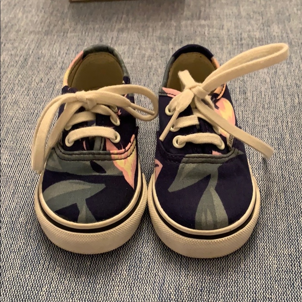 Vans vintage floral sneakers.